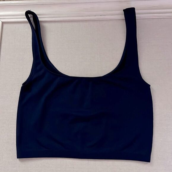 Intimately by Free People navy blue sports bra NWOT XS - Picture 1 of 4